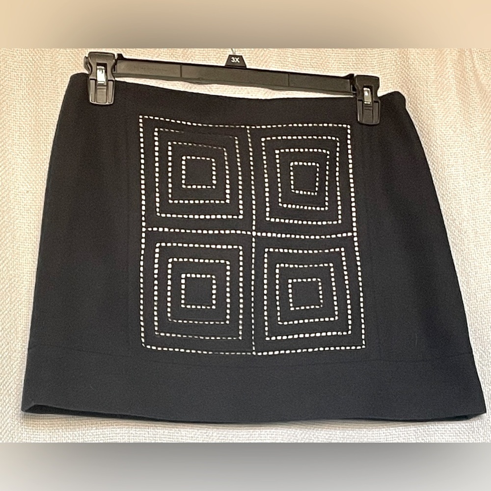 Tibi wool blend mini skirt